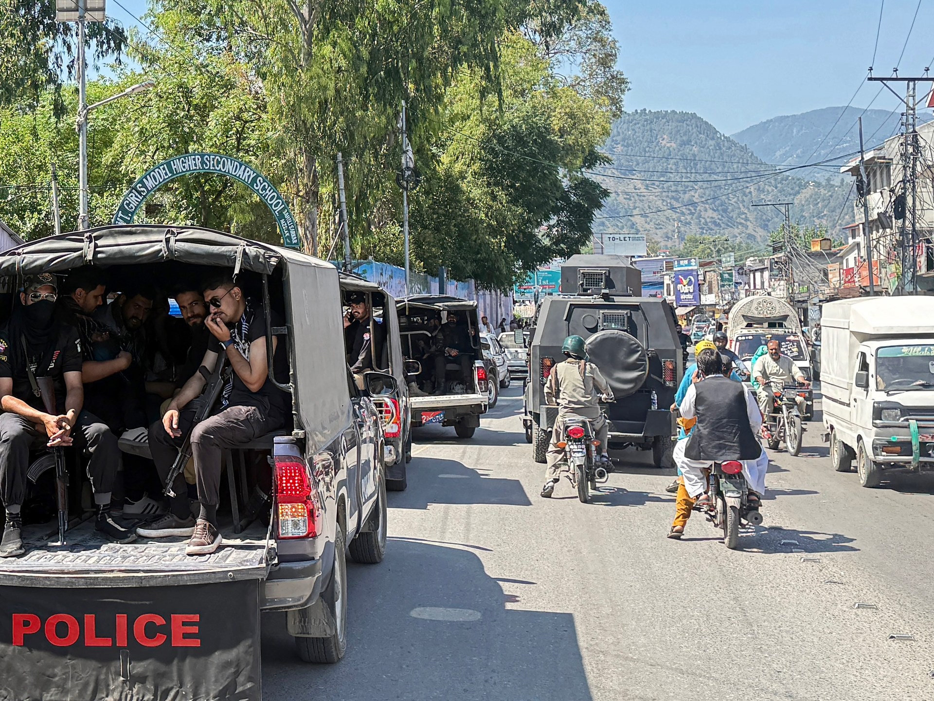 Pakistan-administered Kashmir protests