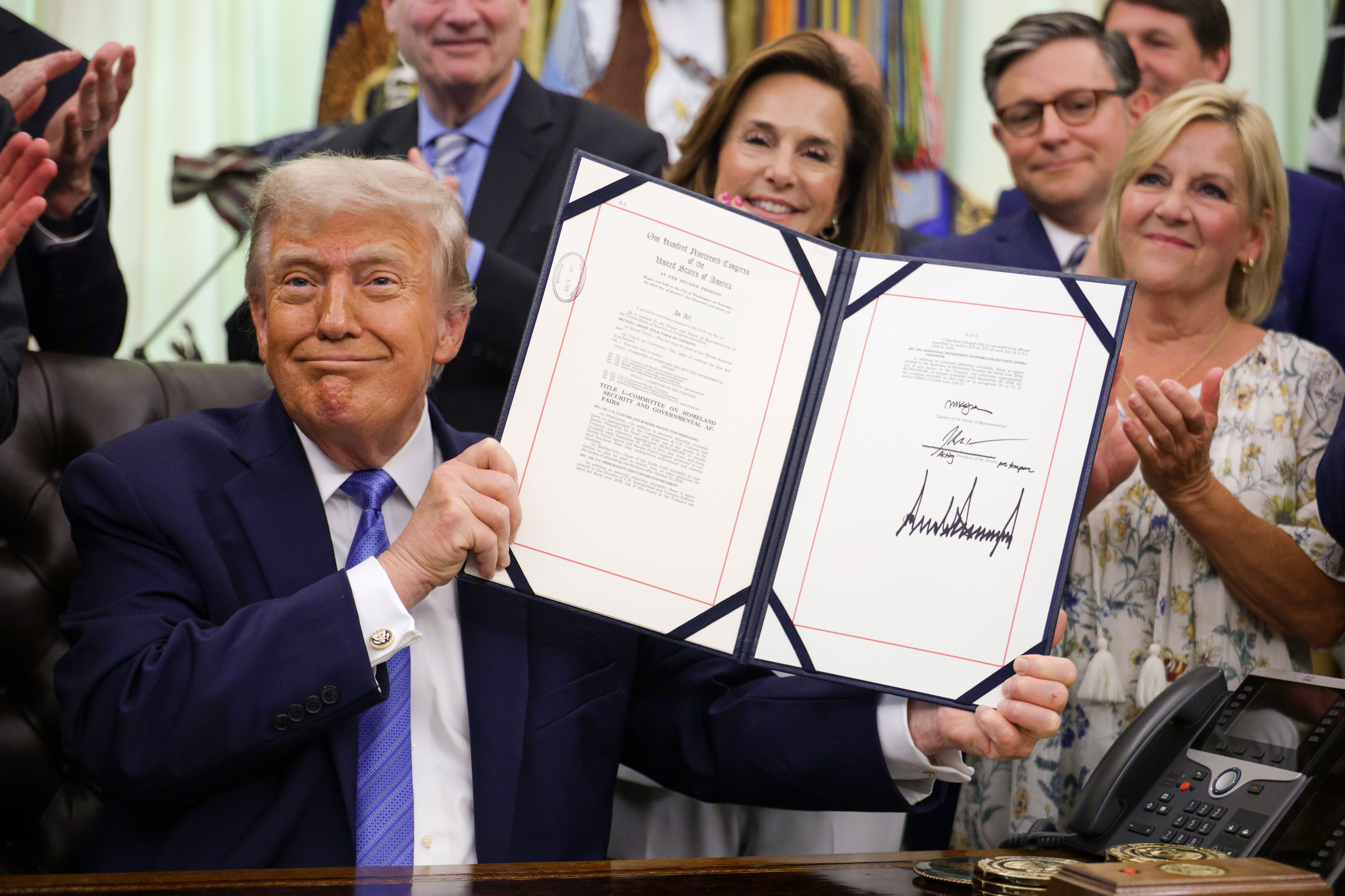 Trump immigration bill signing