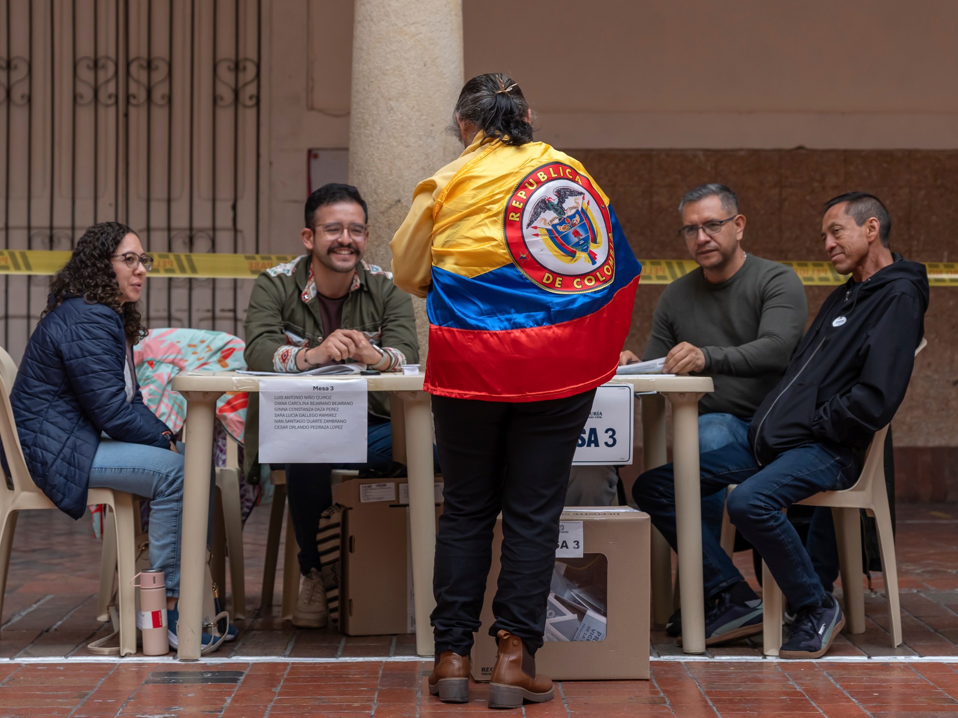 Colombia presidential run-off