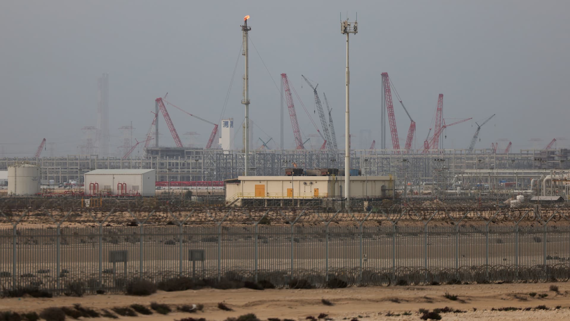 Qatar LNG explosion