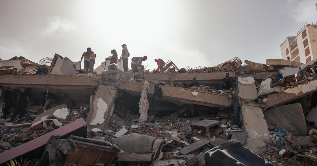 Venezuela earthquake rescue