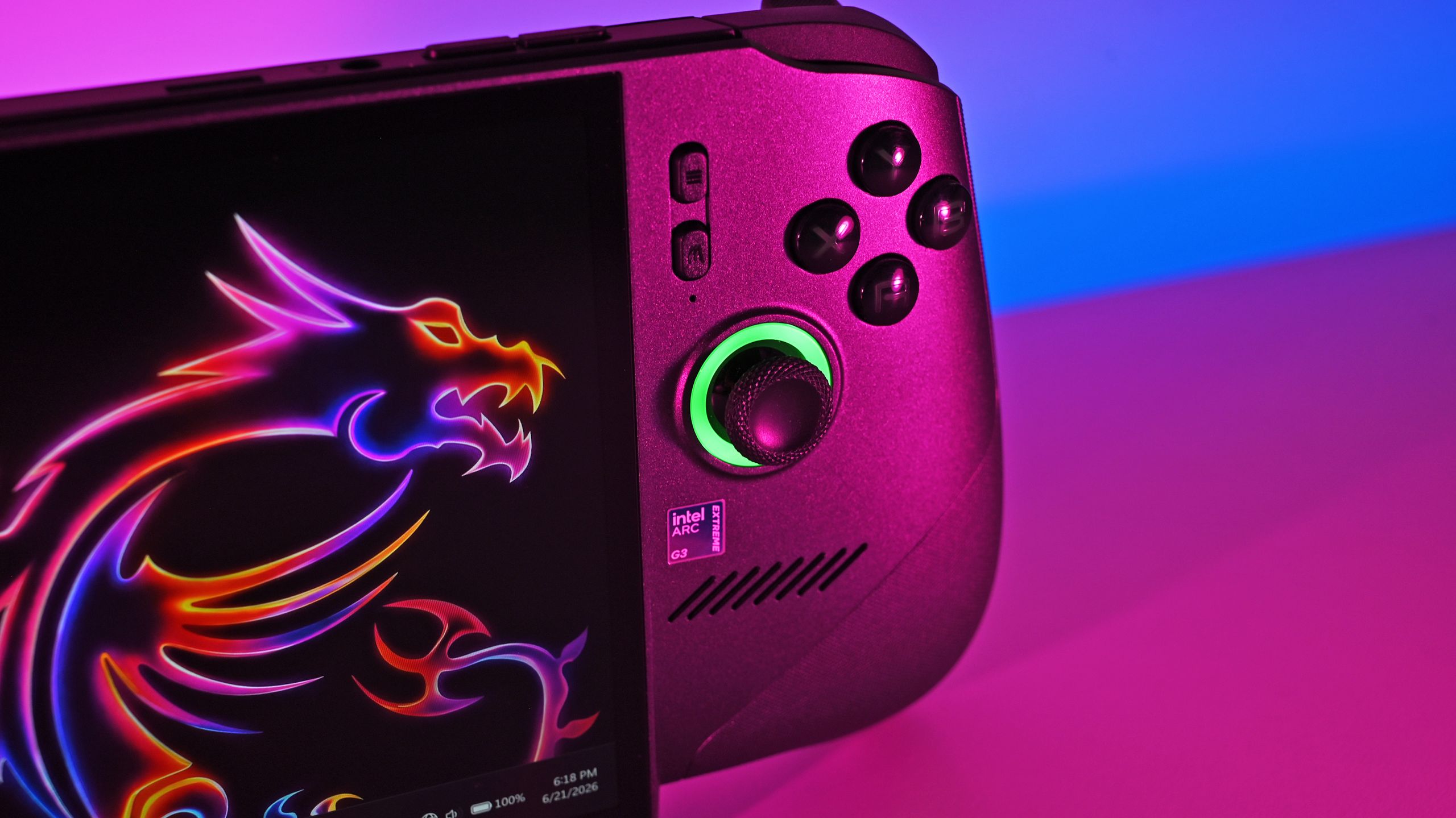 MSI Claw 8 EX AI+ handheld