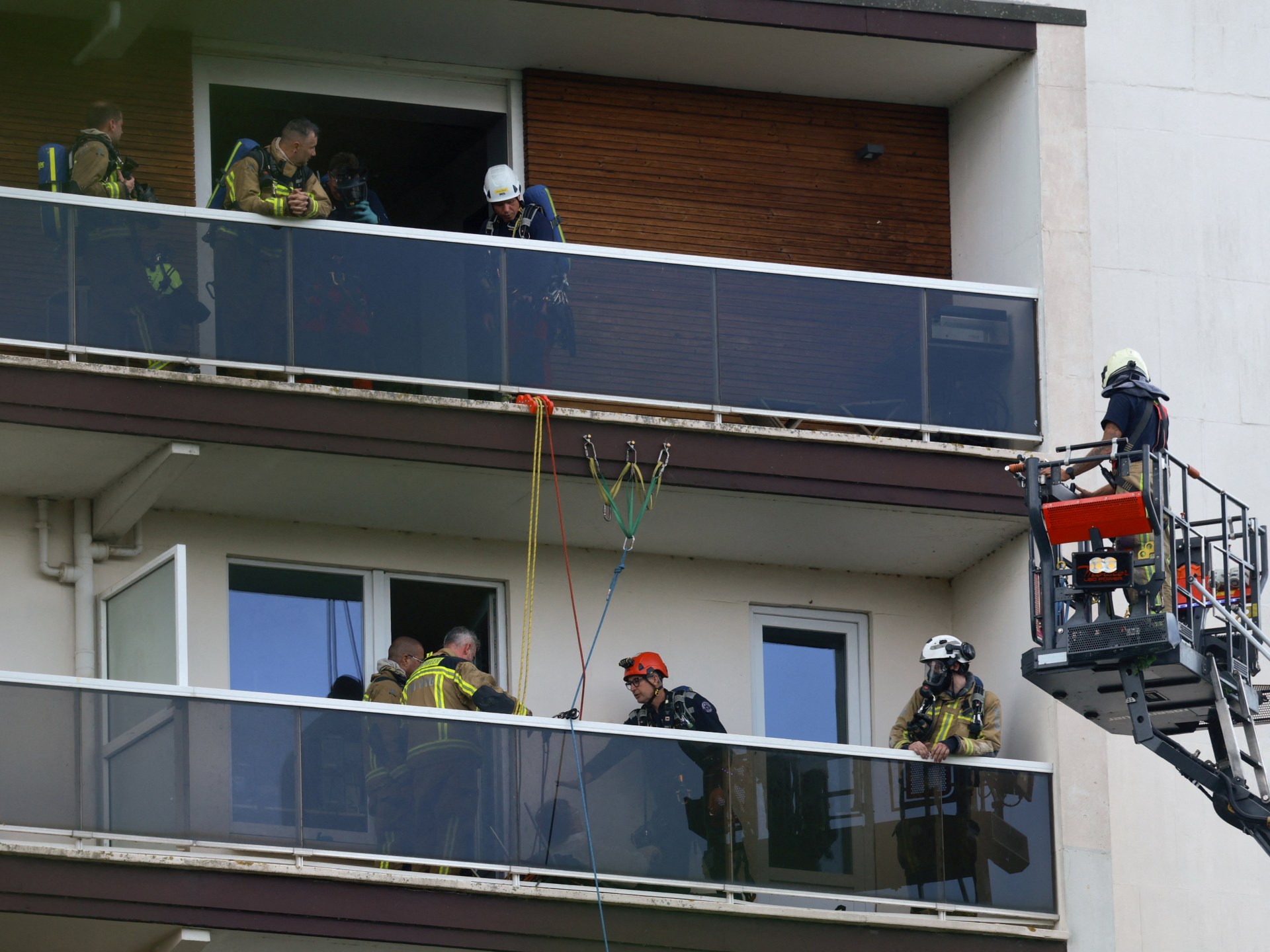 Antwerp apartment fire