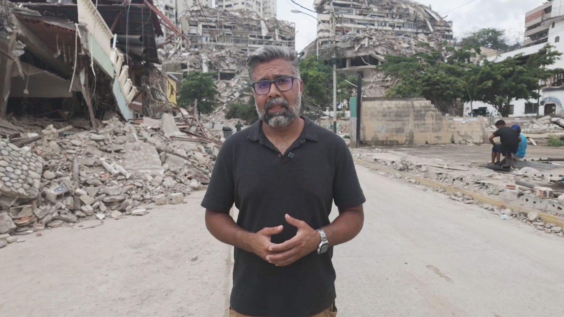Aftermath of Venezuela earthquake