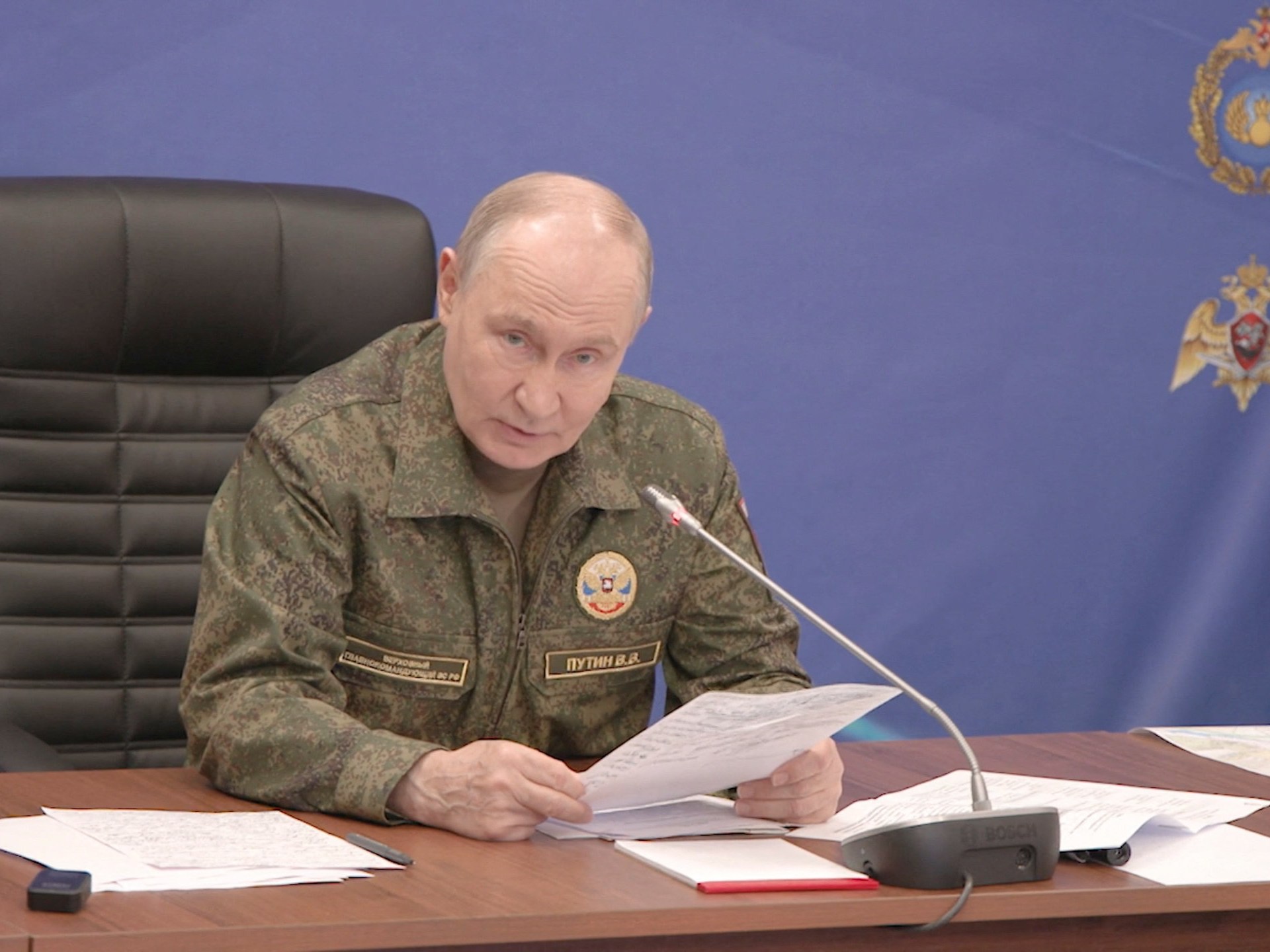 Smoke rising over St Petersburg oil facility after Ukrainian drone strike