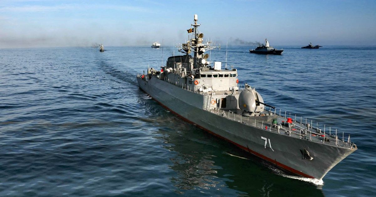 China-Russia naval drills