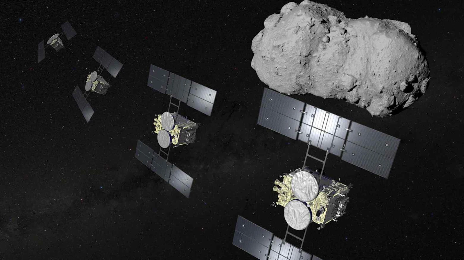 Hayabusa2 completes close flyby of asteroid Torifune