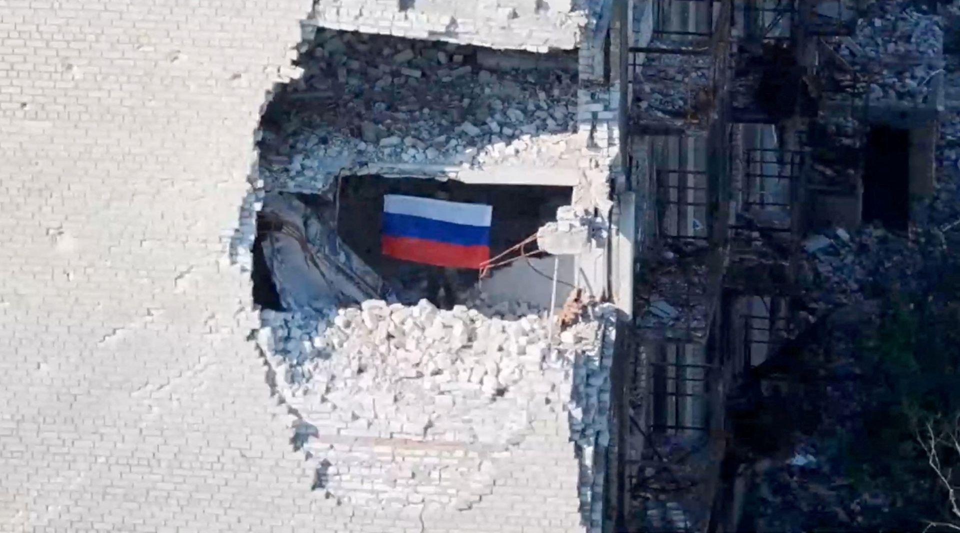 Ukraine conflict scene