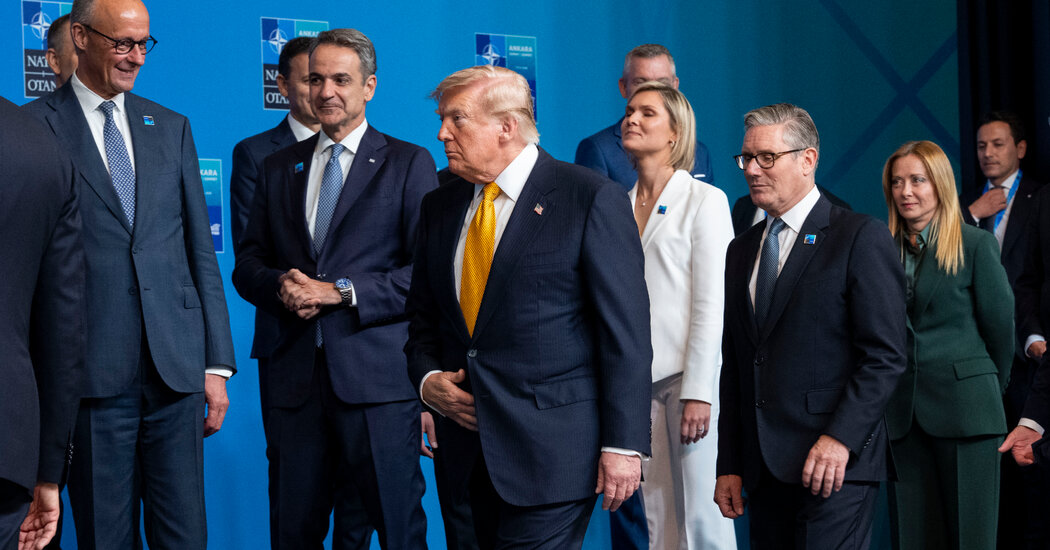 NATO summit in Ankara, July 8 2026
