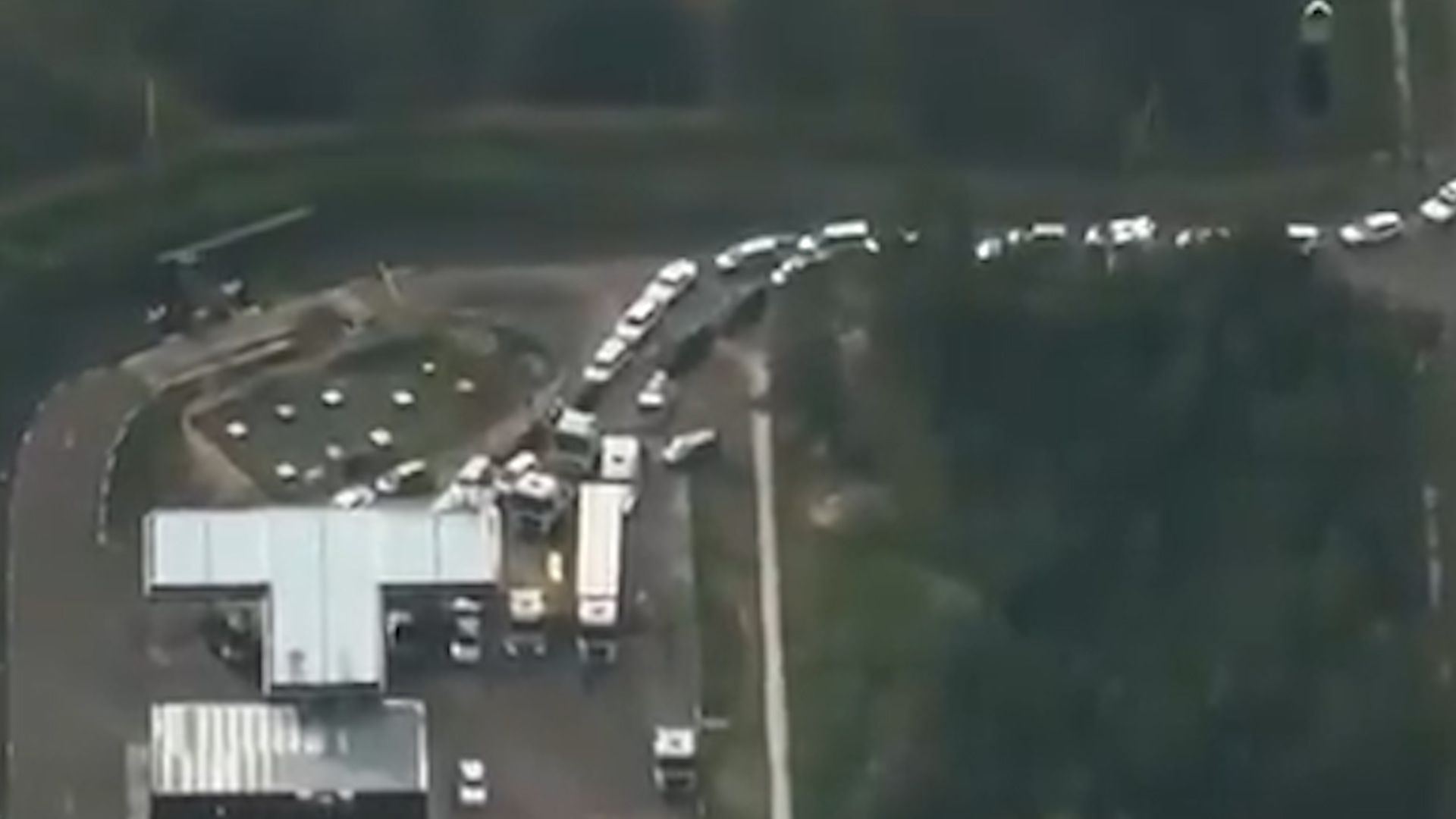 Damaged Russian fuel infrastructure
