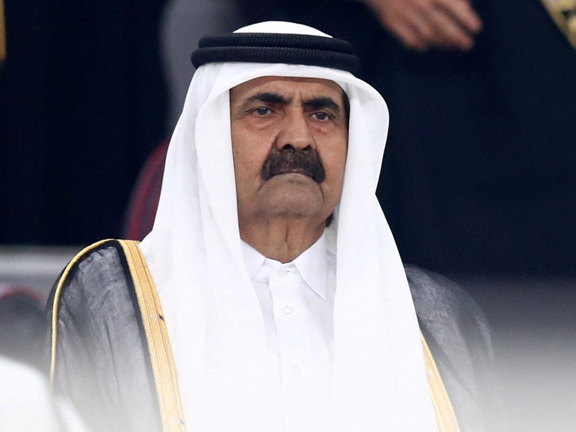 Former Emir of Qatar Sheikh Hamad bin Khalifa Al Thani