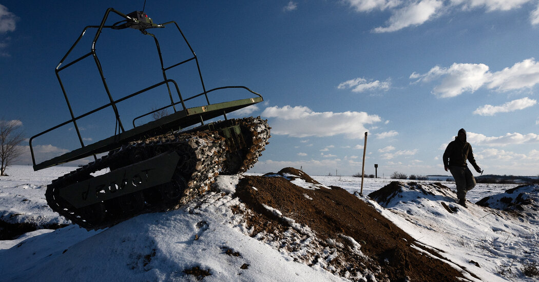 Ukraine ground robots
