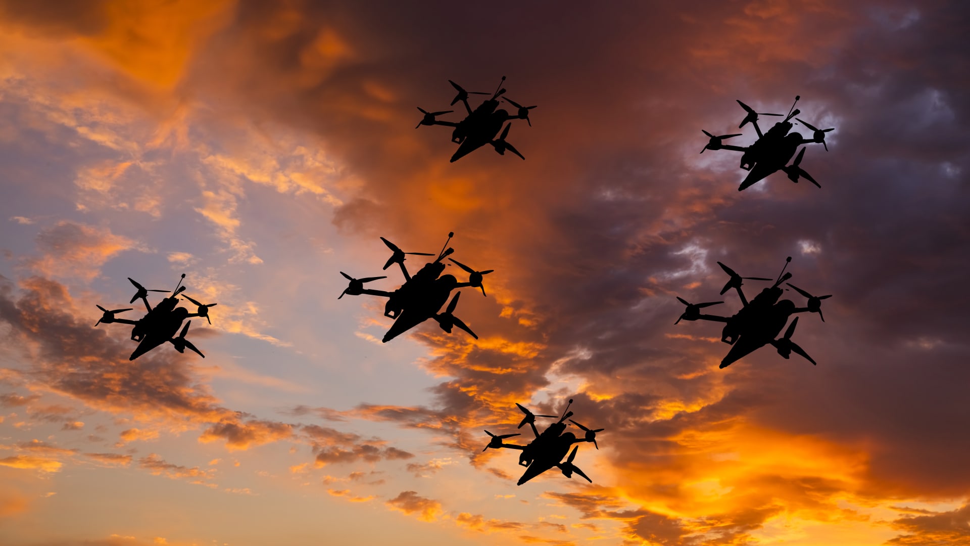 European drone buildup