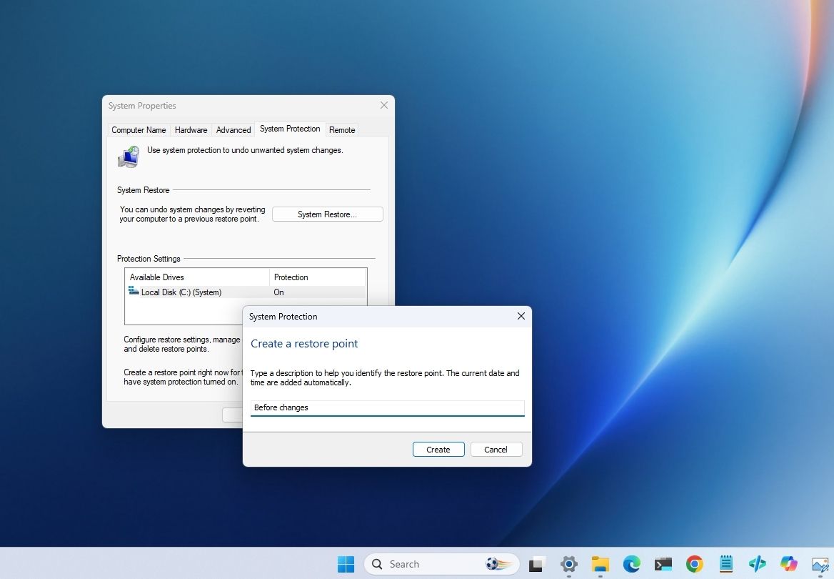 Windows 11 recovery options