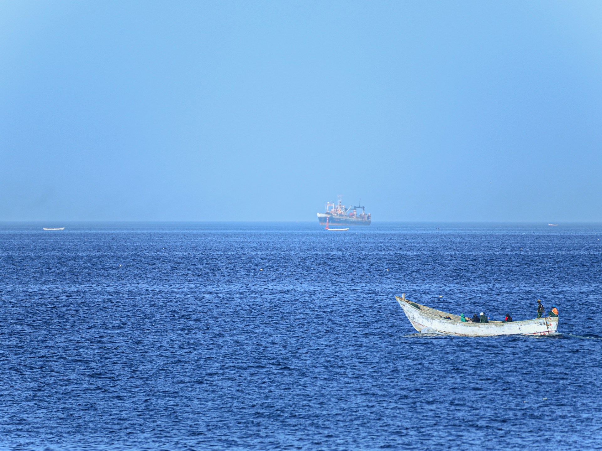 Mauritania refugee boat recovery