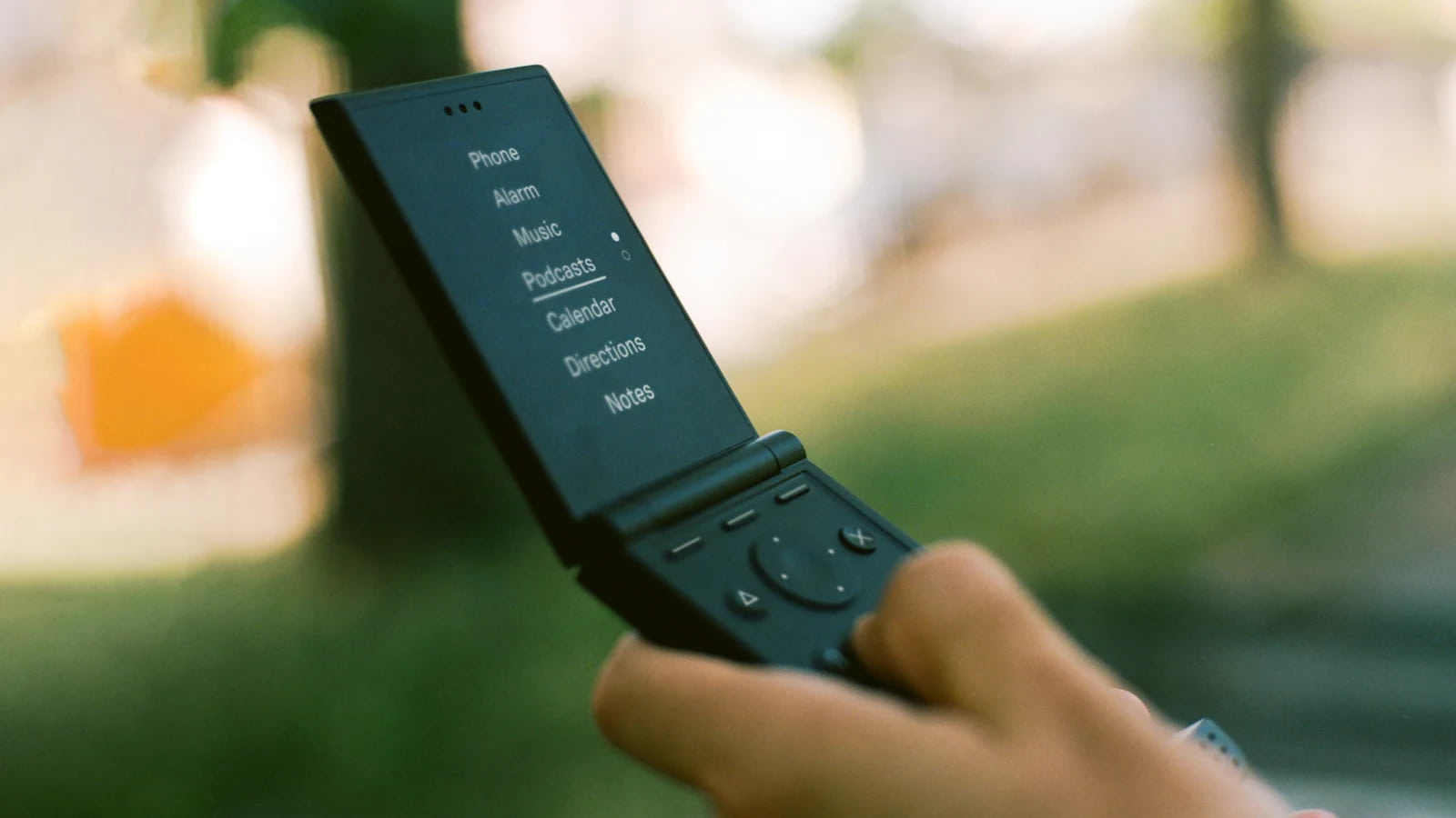 Light Flip phone