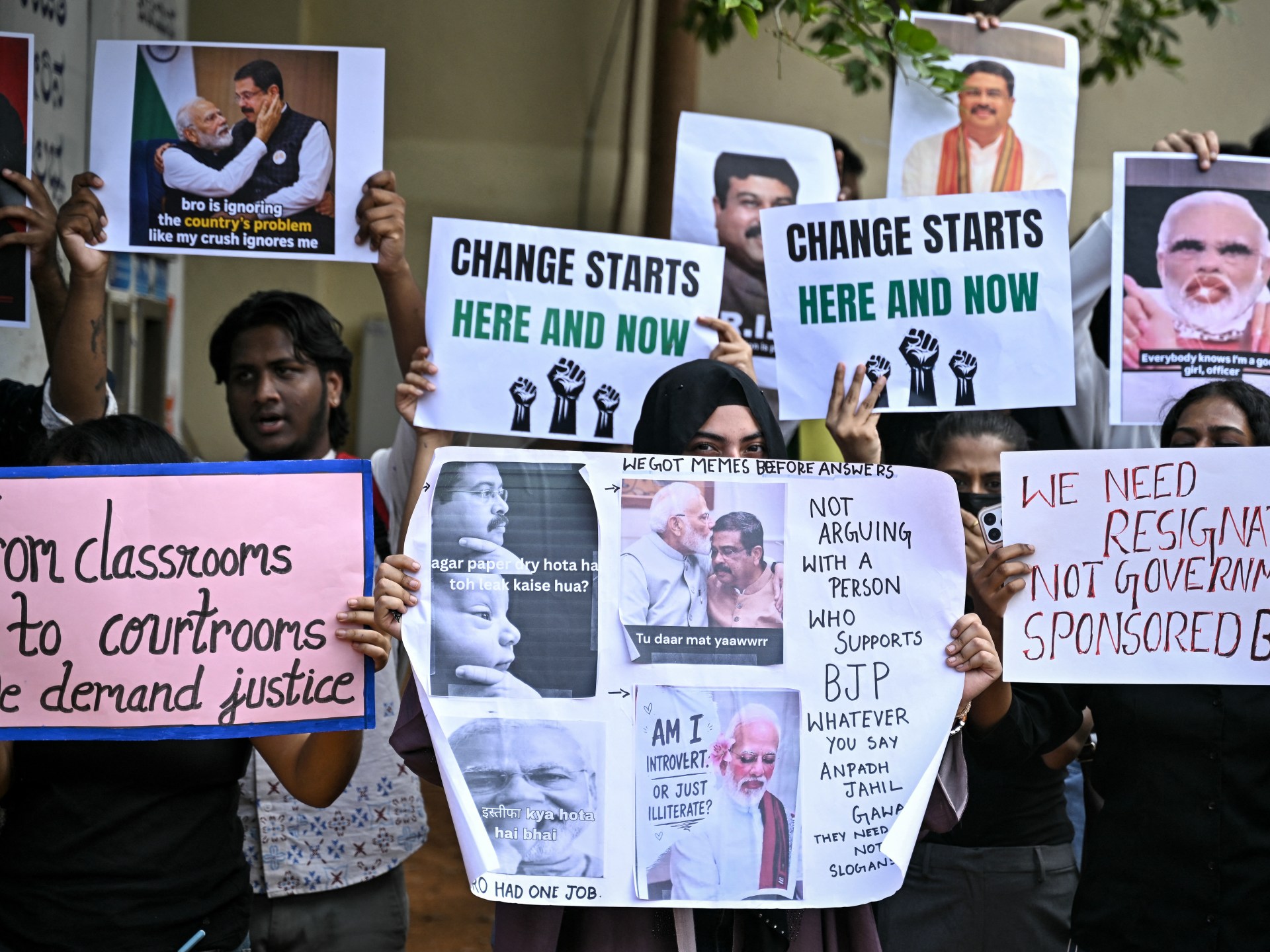 India student protests