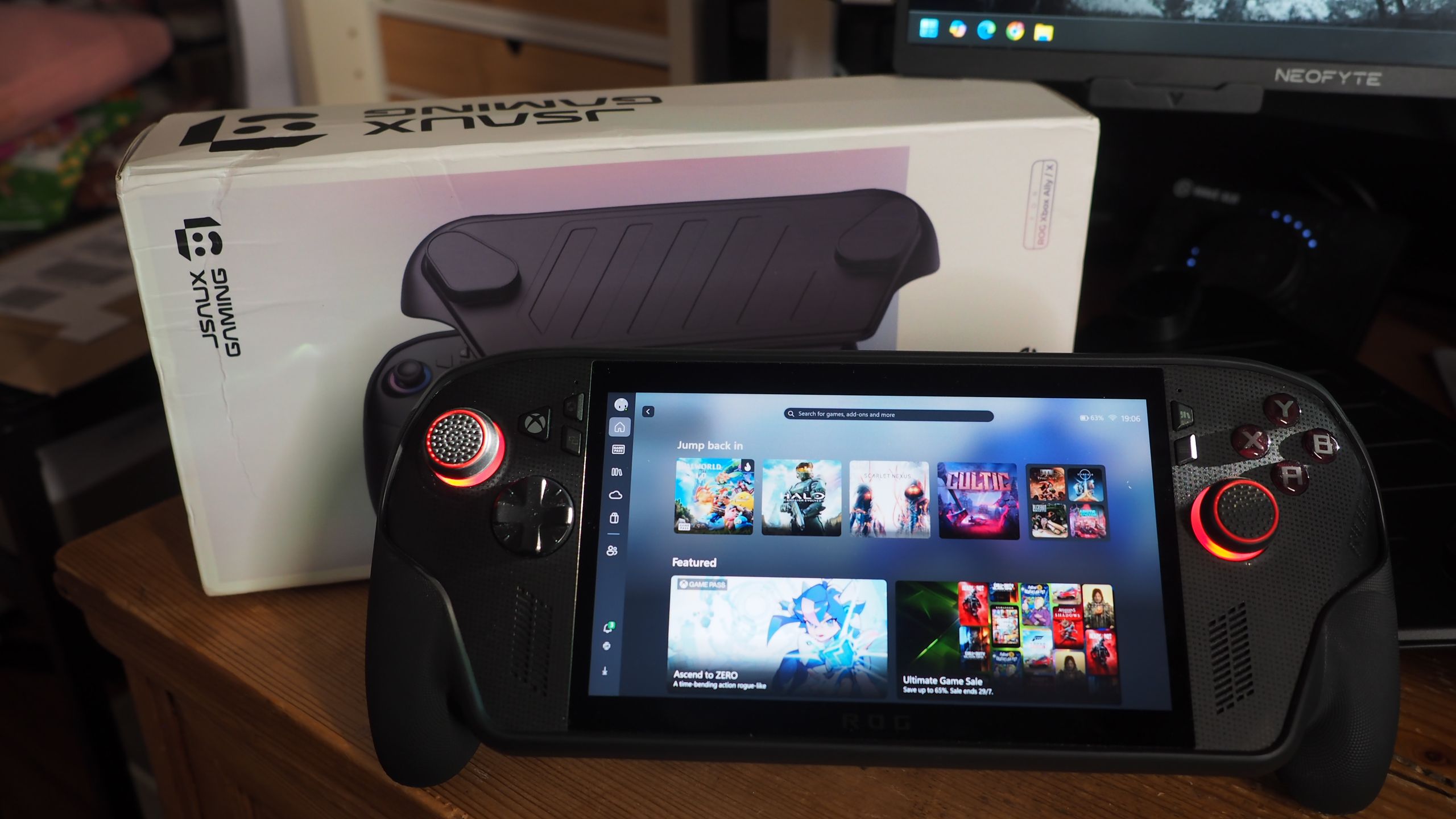 JSAUX ModCase for Xbox Ally