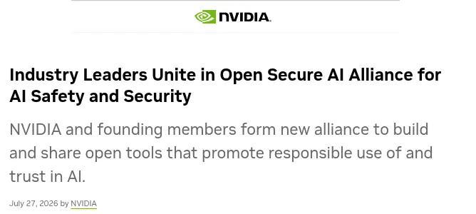 Open Secure AI Alliance