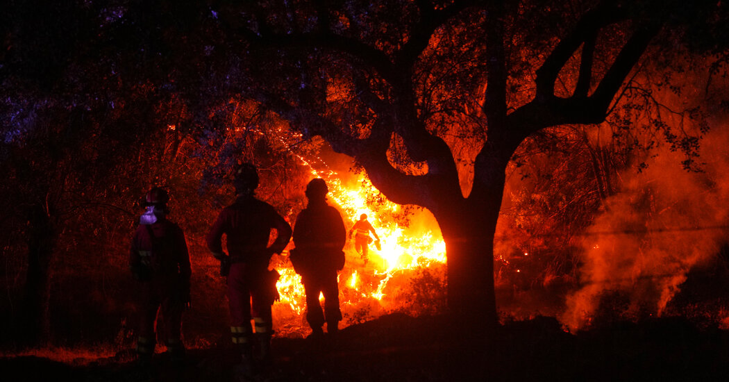 France/Spain wildfires