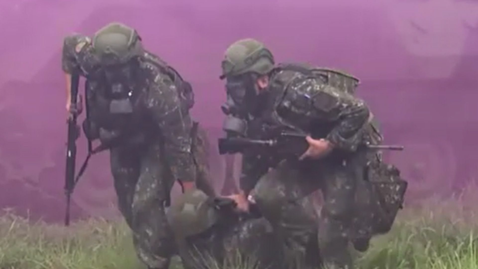 Taiwan military drills