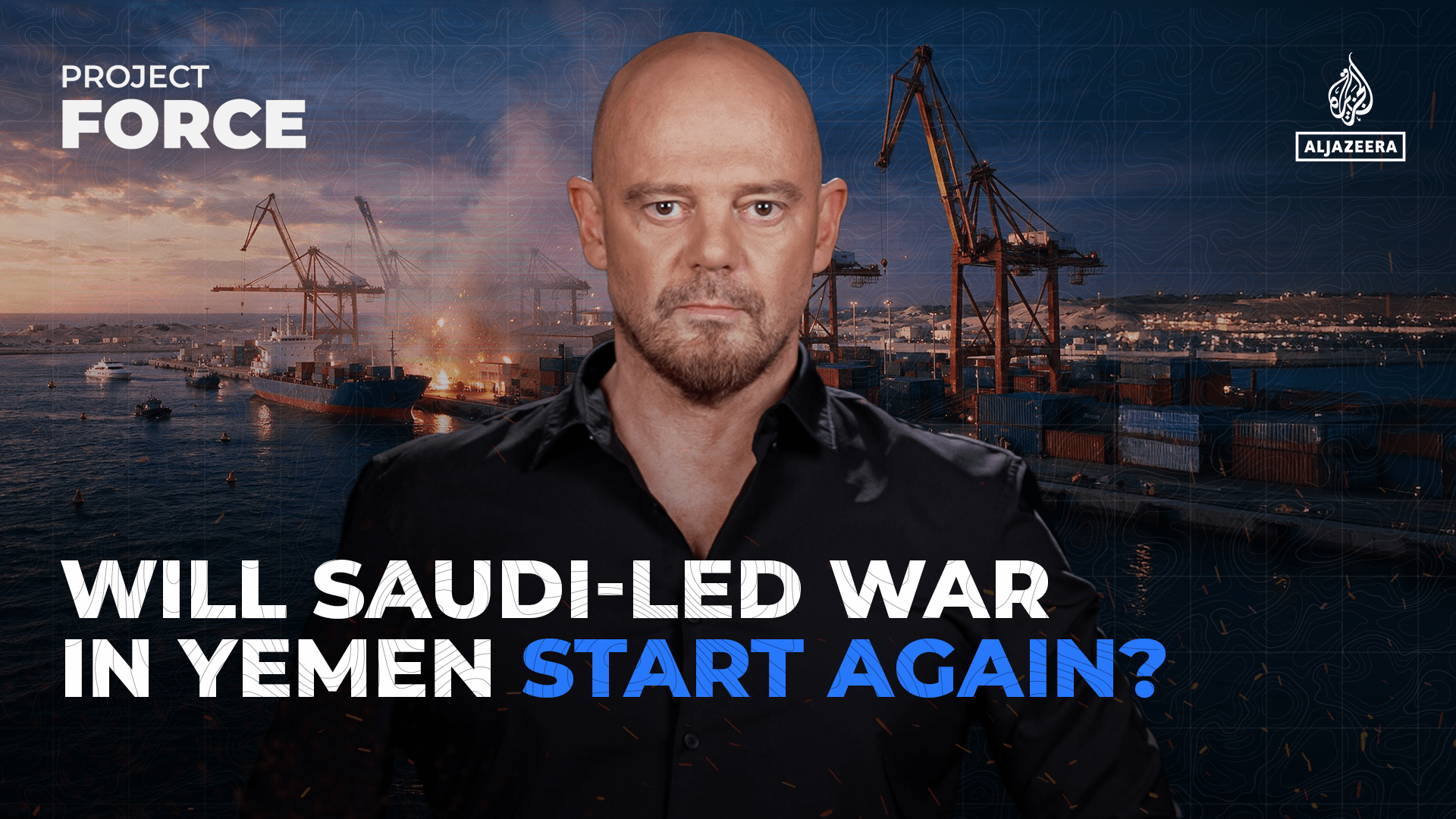 Houthi forces in the Red Sea