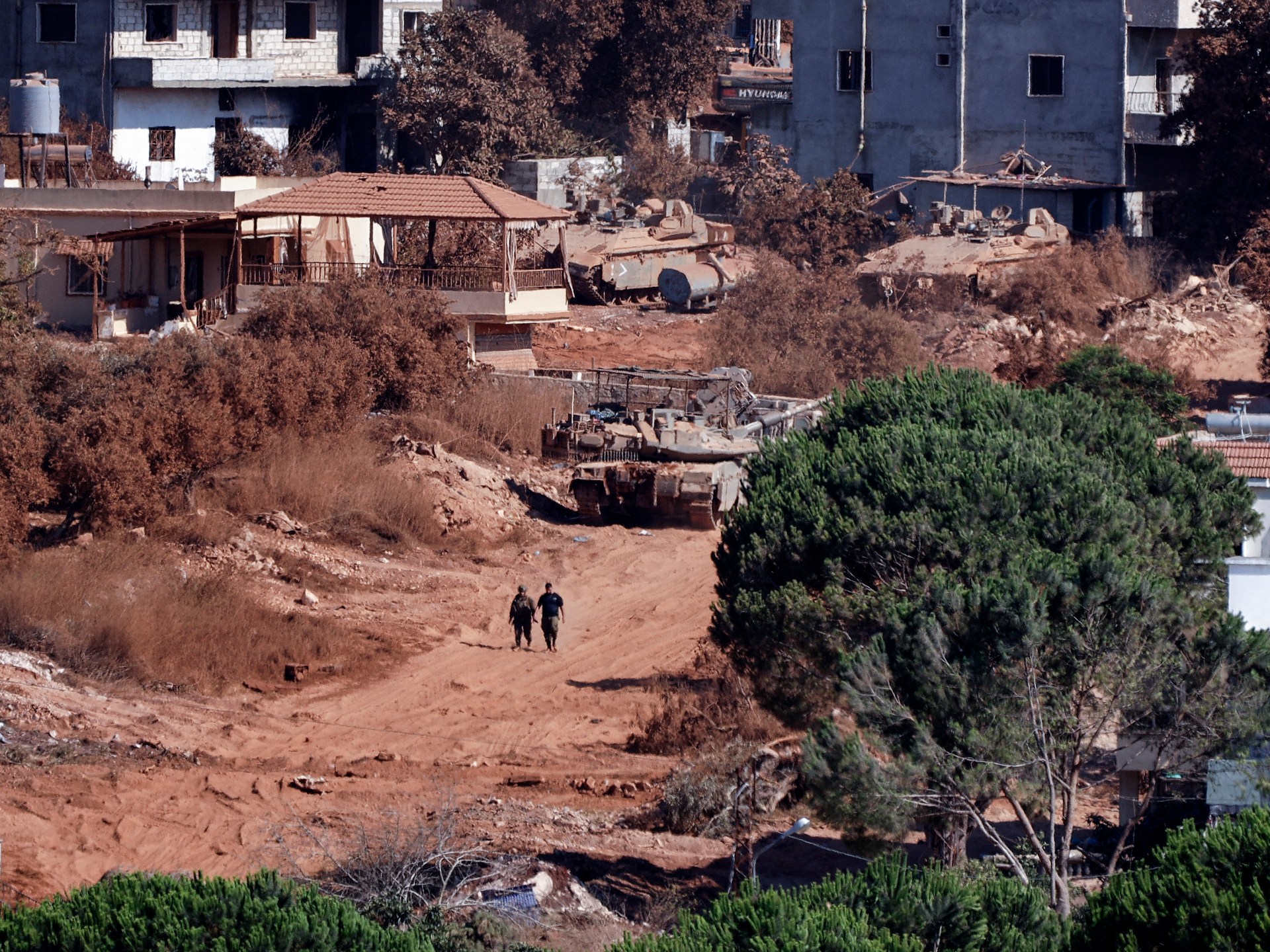 Aftermath of the Lebanon war in southern Lebanon