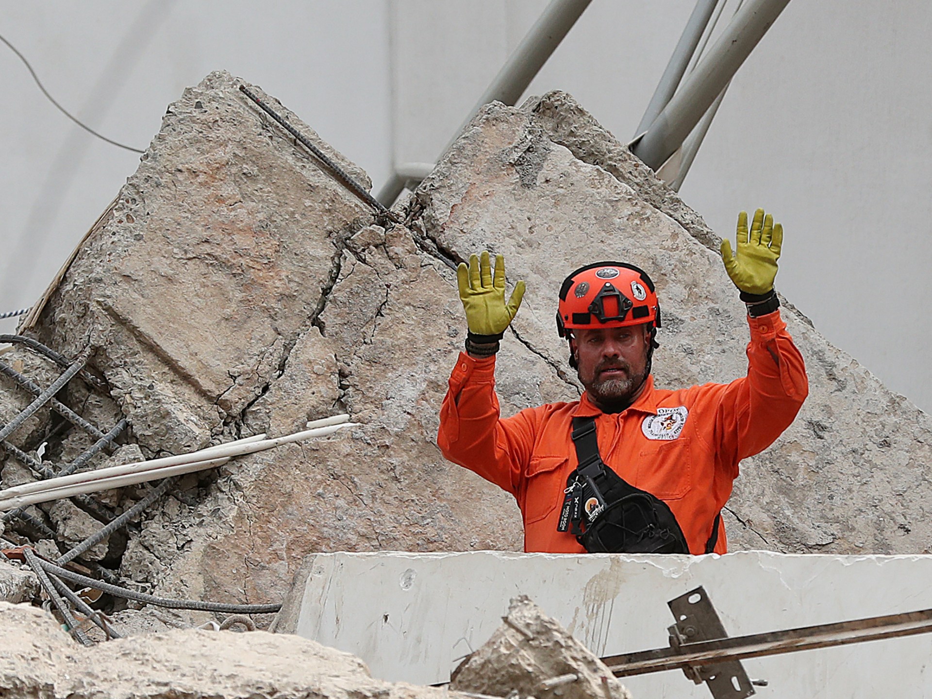 Aftermath of the magnitude 7.4 earthquake in western Colombia