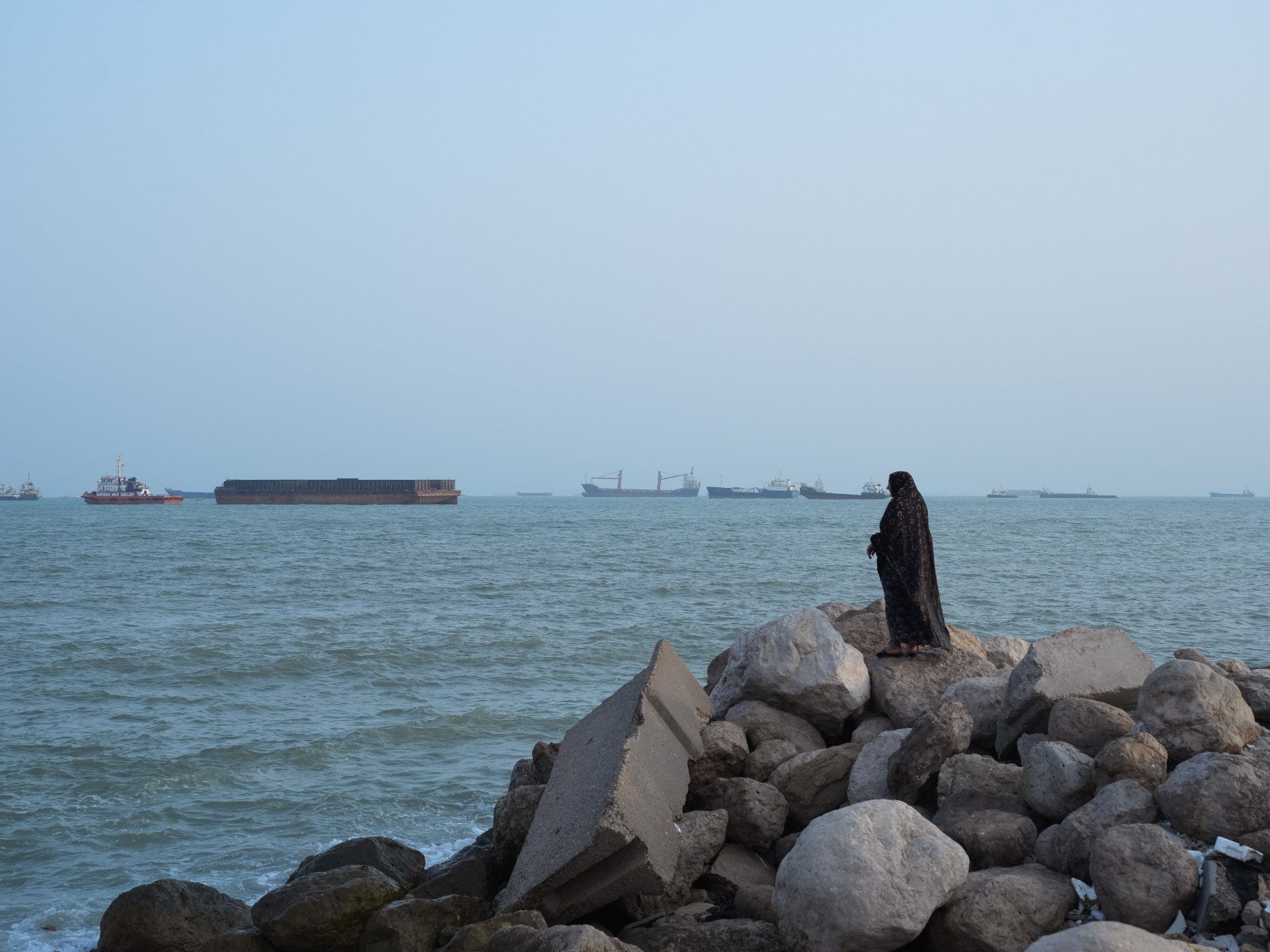 Strait of Hormuz shipping traffic