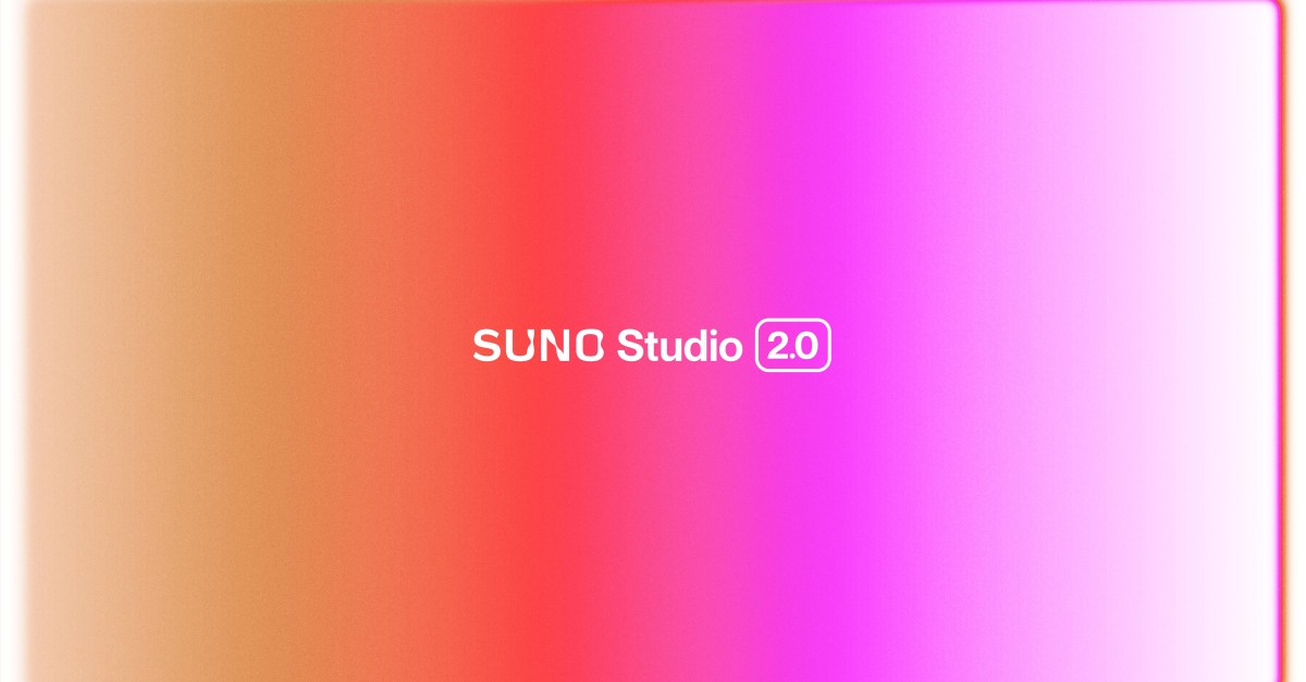 Suno Studio 2.0 interface preview
