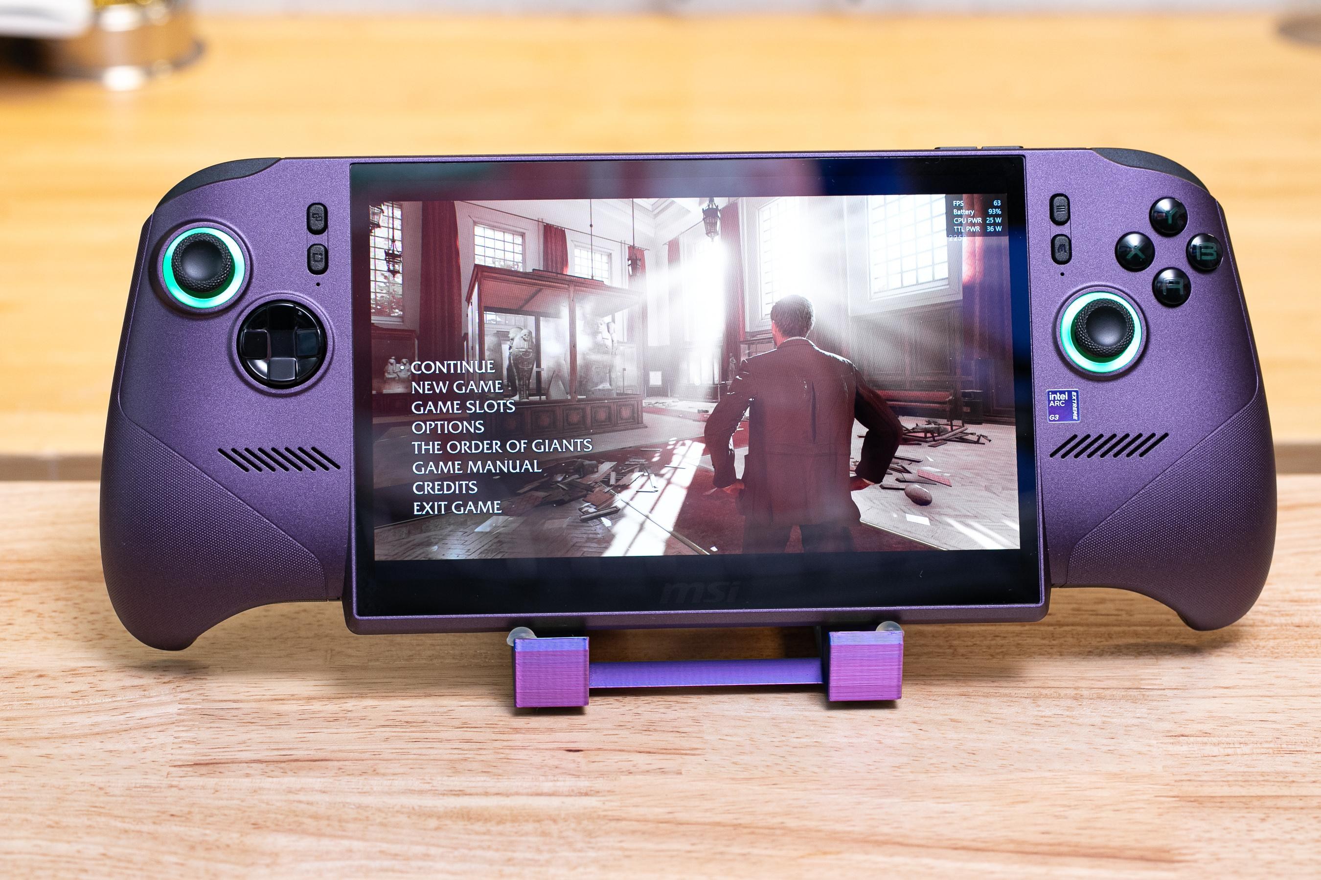MSI Claw EX Gaming Handheld