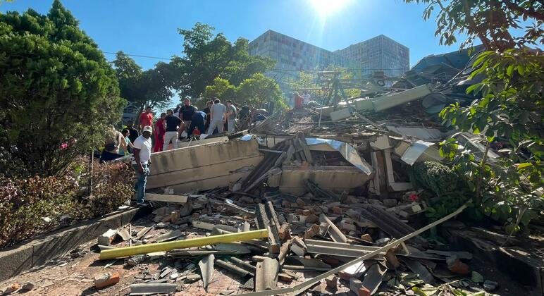 Colombia earthquake aftermath in Cali