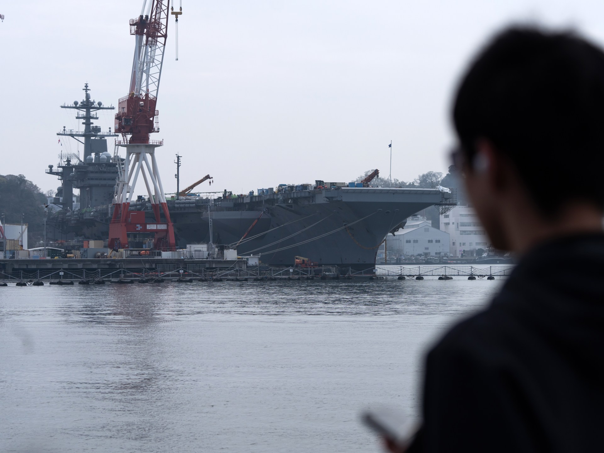 USS Washington carrier rotation