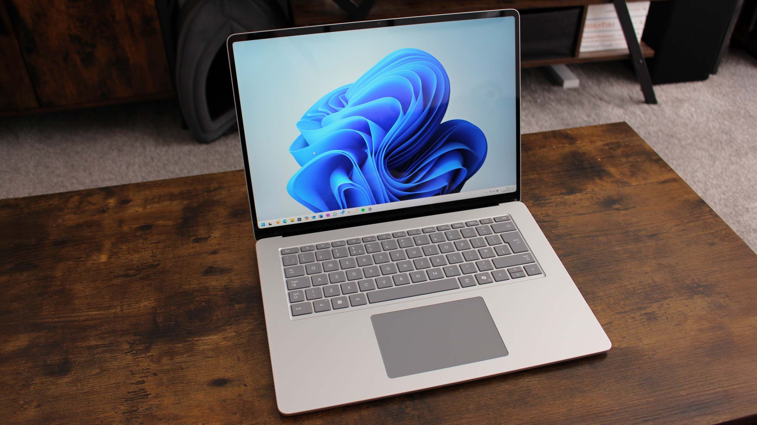 Microsoft Surface Laptop 7 with Sapphire blue finish