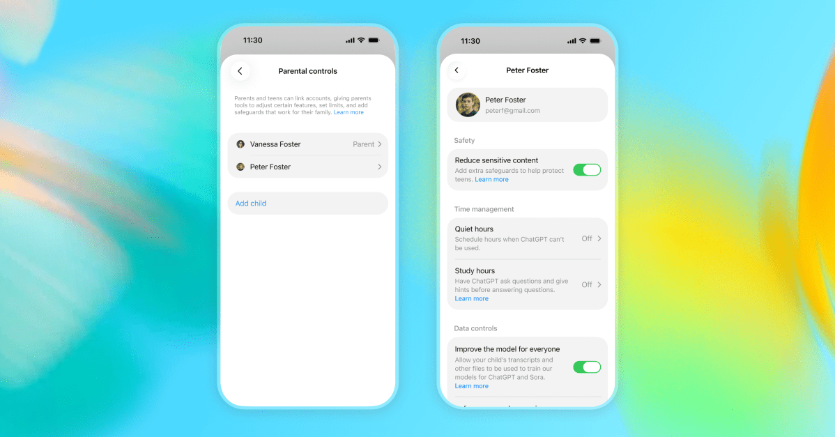 ChatGPT teen mode parental controls