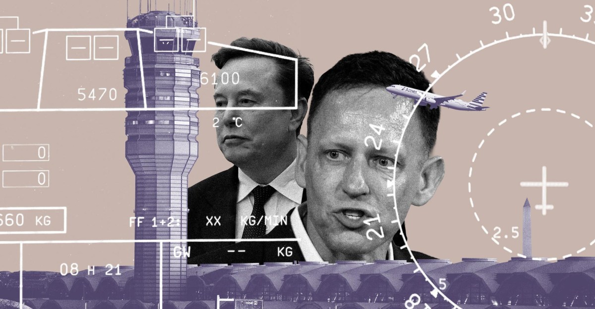 Elon Musk FAA Palantir air traffic control