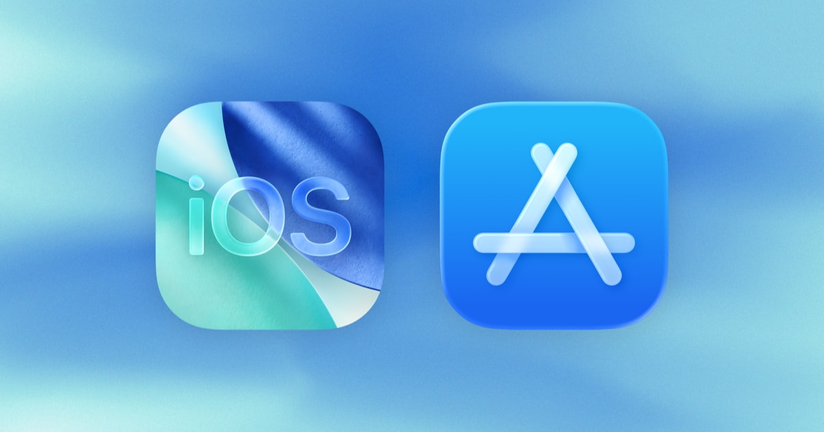 Apple logo with EU flag