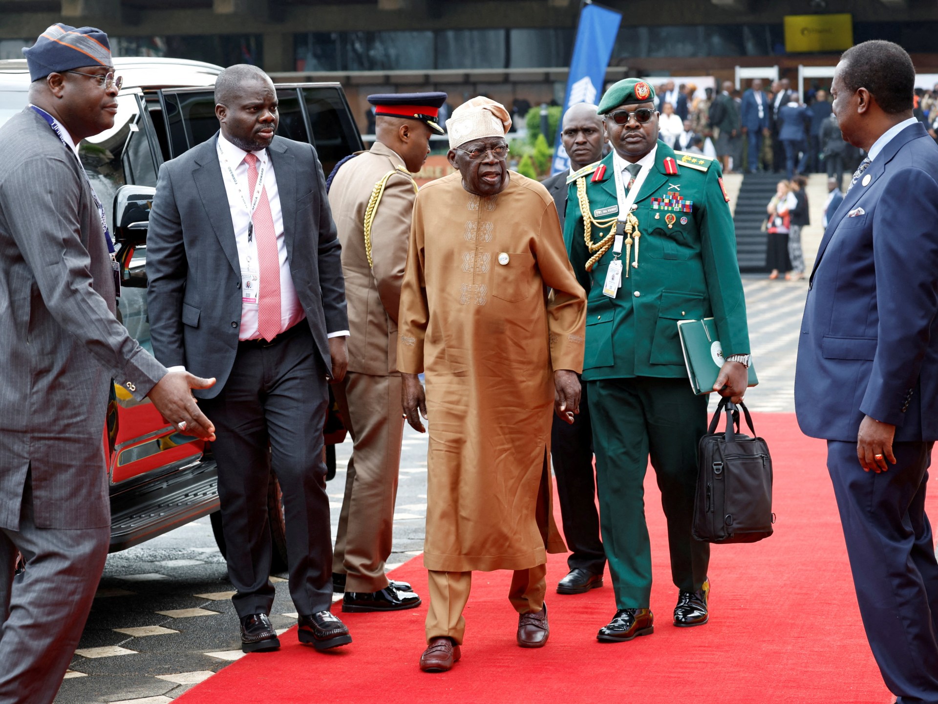 Nigeria election campaign rally