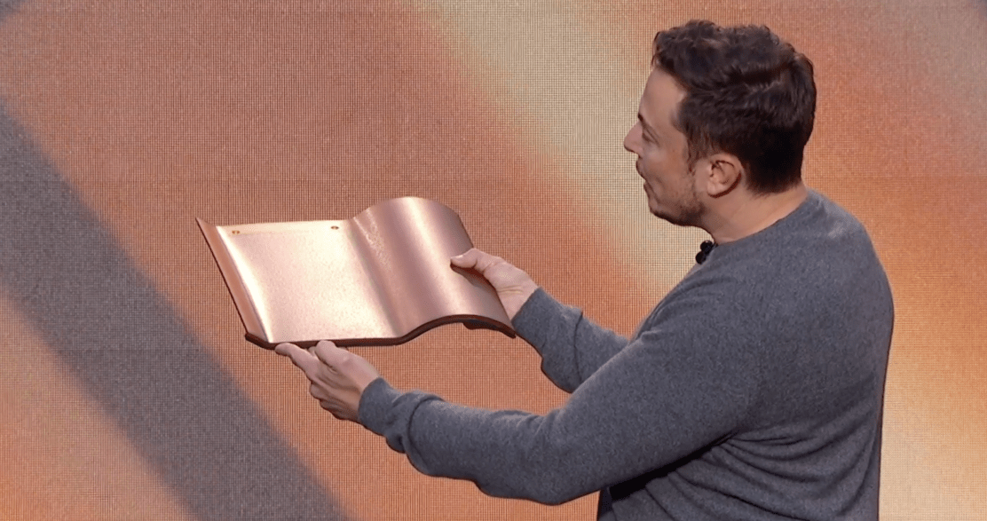 Tesla Solar Roof tiles from 2016 announcement