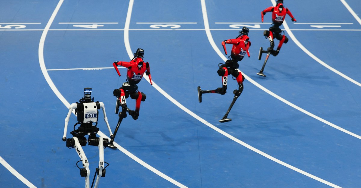 Tiangong Ultra humanoid robot at World Humanoid Robot Games