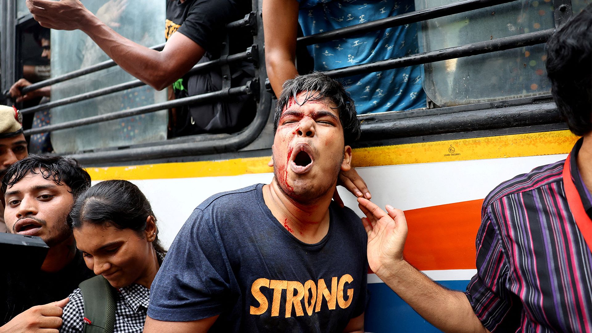 India Amnesty Report Cockroach Protesters