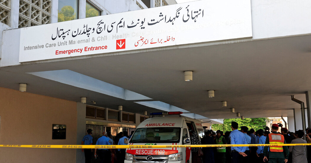Pakistan hospital fire investigation