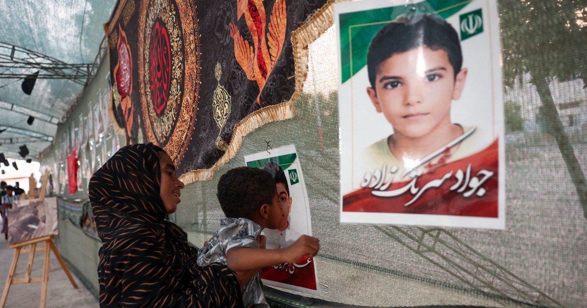 Iranian school in Minab district affected by conflict