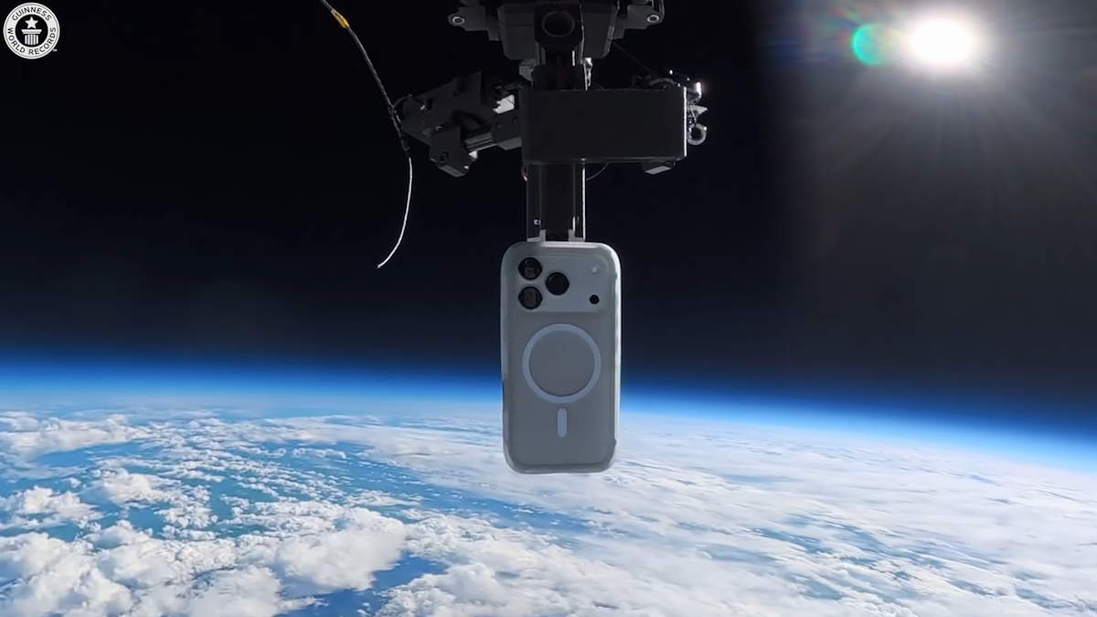 iPhone 17 Pro space drop test