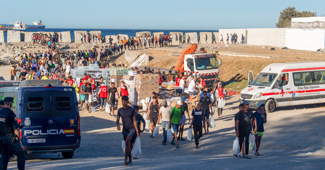 Ceuta migrant crisis continues in Spanish territory