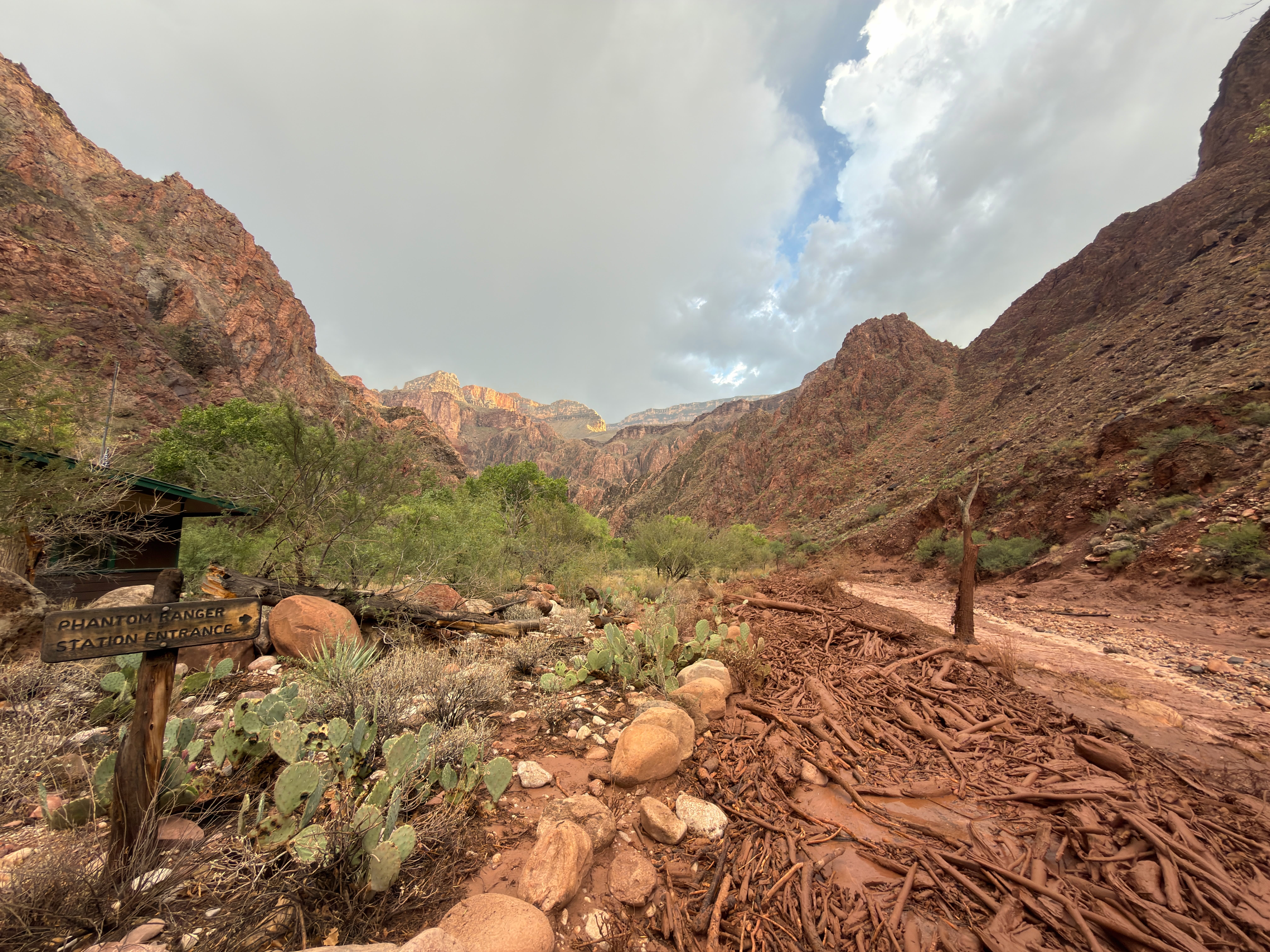 Grand Canyon flash flood aftermath