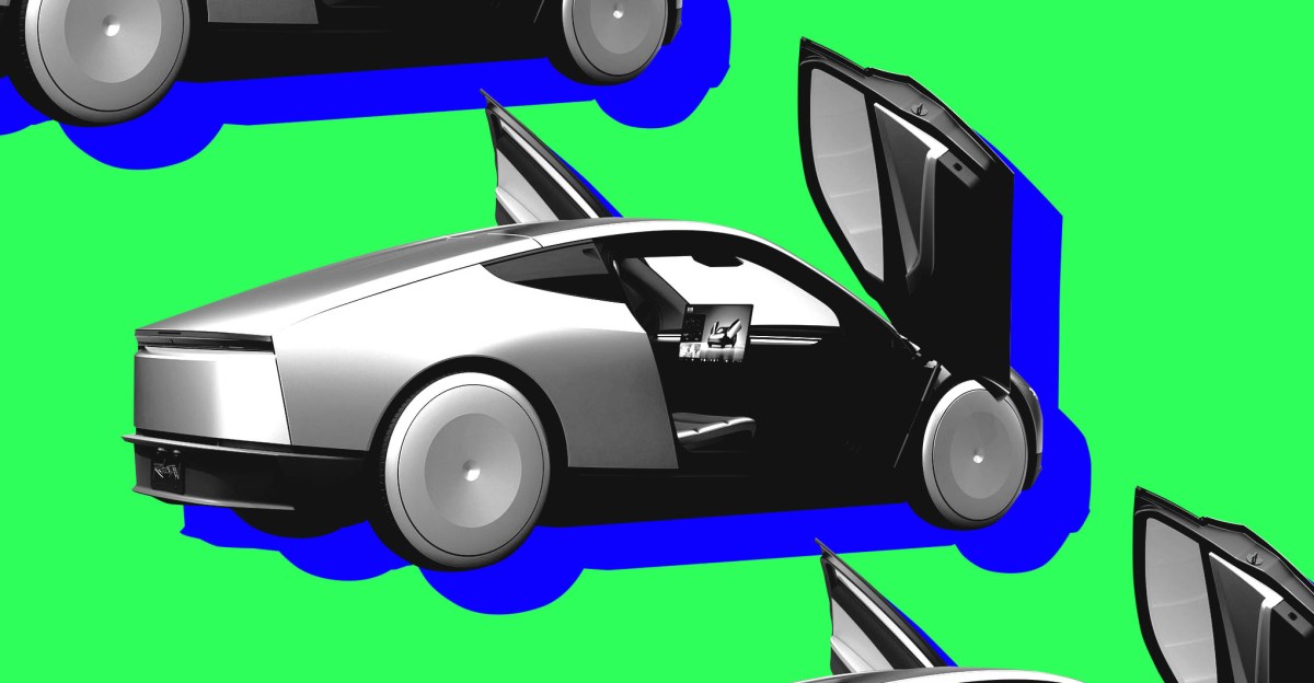 Tesla Cybercab robotaxi vehicle