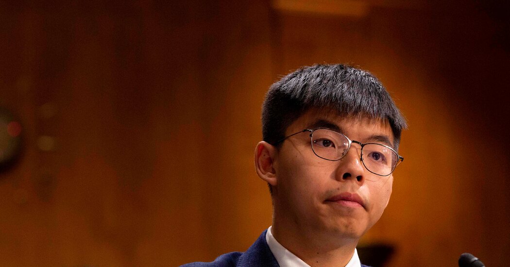 Joshua Wong Hong Kong activist