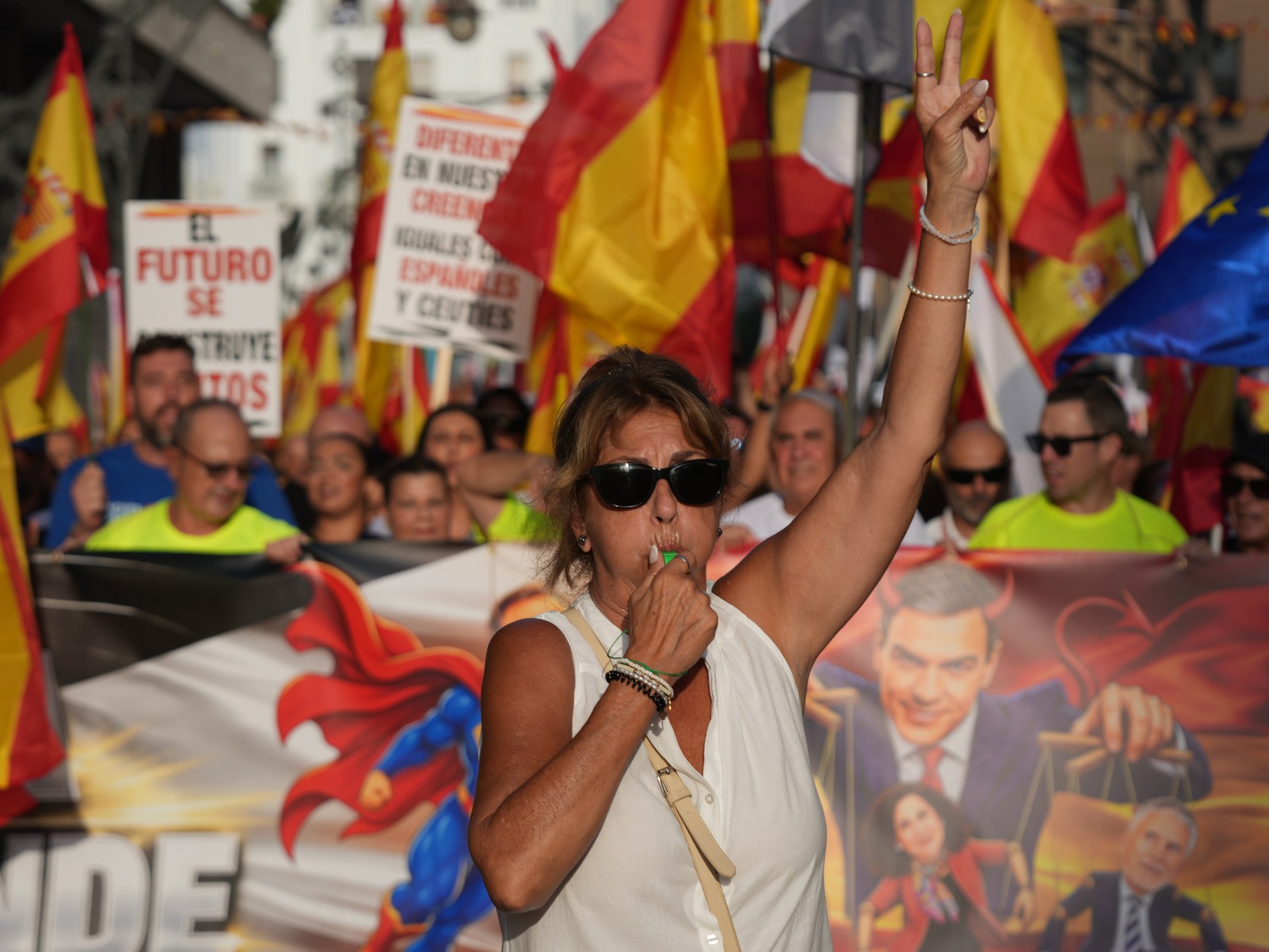 Ceuta migration crisis protests
