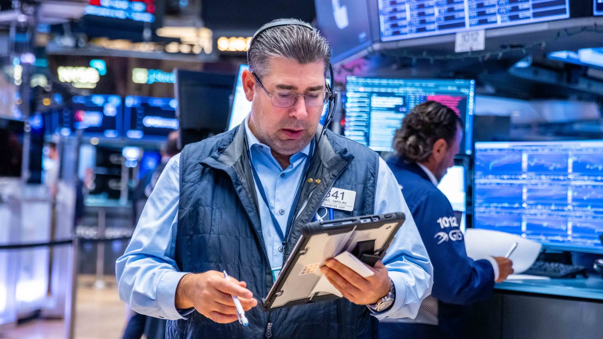 Financial markets trading floor